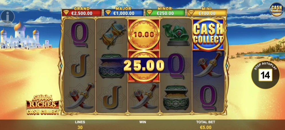 Sahara Riches Cash Collect