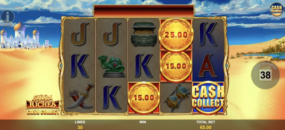 Sahara Riches Cash Collect