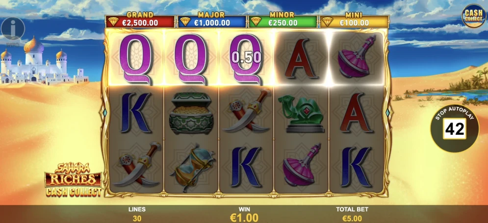 Sahara Riches Cash Collect