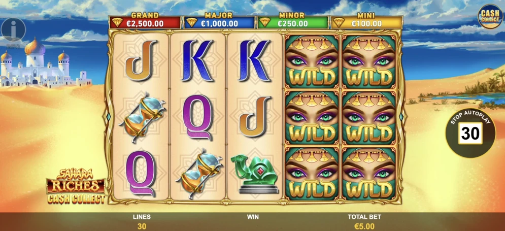 Sahara Riches Cash Collect